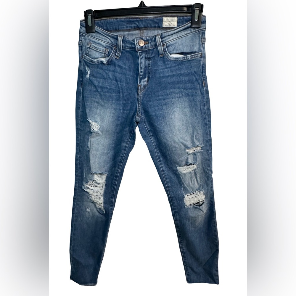 Bridge By Gly Distressed Skinny Jeans